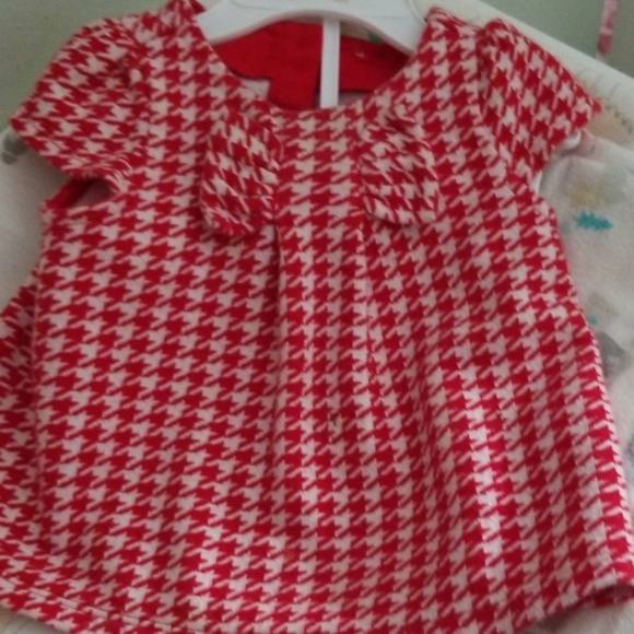 Gingham red and white romper - Picture 2 of 4